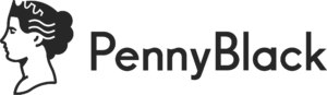 Penny Black Black RGB Primary logo