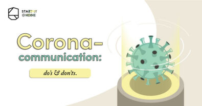 Startit maart corona blog coronacommunication linkpost