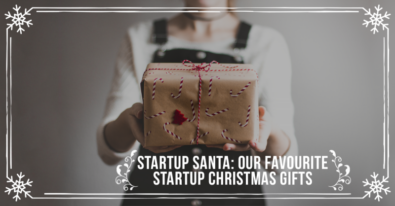 Startup santa put a startup under your christmas tree en