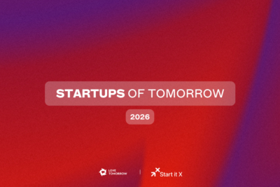 2026 Startups of tomorrow Mail banner 1400 x 537 px