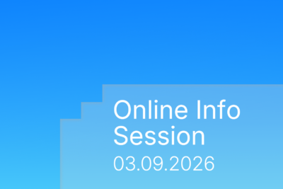 Online info session 1